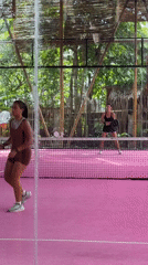 Paddle tennis match and relaxing cat observed in General Luna