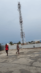 Morning fuel station activity documented in Ijanikin, Nigeria