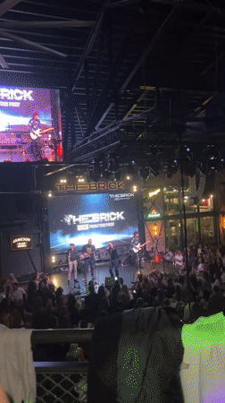 Band performs live at The Brick venue in Varna