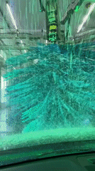 Inside a Lynnwood car wash, start to finish