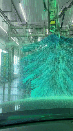 Inside a Lynnwood car wash, start to finish