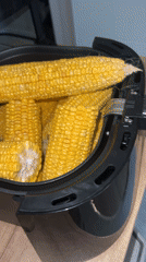 Air fryer corn and casual selfies from a Plovdiv apartment