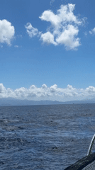 Boat journey captured on video near Nusa Penida waters