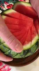Fruit preparation activity documented in Wisła kitchen countertop