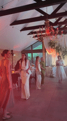 Social gatherings and decorative displays documented in Perm