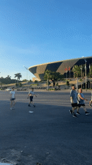 Evening life captured across Đà Nẵng's public spaces and landmarks
