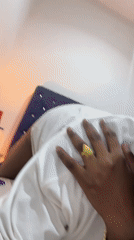 Person in white shirt recorded in Abuja bedroom