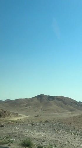 Desert landscape documented near Arad, Israel