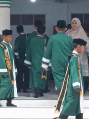 Formal school ceremony observed in Lhokseumawe, Indonesia