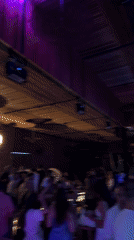 Burgas nightlife: inside a bar and the street just outside