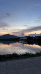 Evening park activities and soccer games at sunset