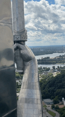 Museum visit documenting WWII history and Motherland Monument in Kyiv