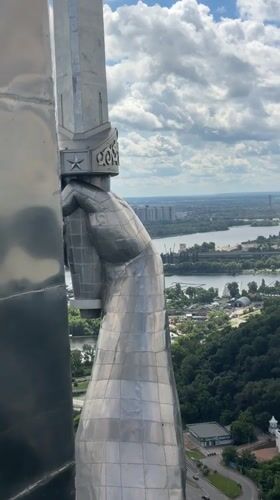 Museum visit documenting WWII history and Motherland Monument in Kyiv