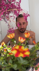 Early morning breakfast scene with succulents in Kiryat Bialik