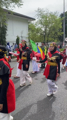 Banda Aceh streets fill with Independence Day parade processions