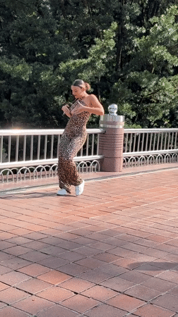 Late-night dancing and photography session at Kuala Lumpur park