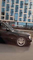 Black Mercedes observed driving through Sofia with passenger