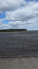 Waterfront infrastructure documented in Noviy, Russia