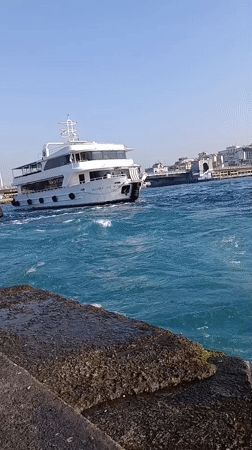 Istanbul ferries navigate the Bosphorus on a sunny morning