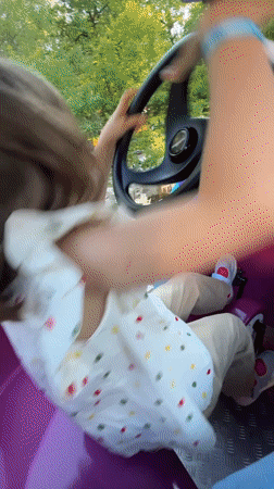 Amusement park visitors document rides and attractions in Khimki