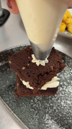 Food preparation and plating captured in Bansko restaurants