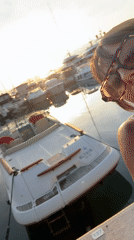 Golden hour moments captured in Cannes marina district