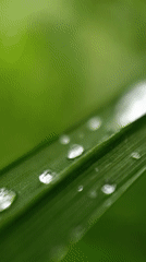 Nature photographer documents morning dew on flora in Lermontov