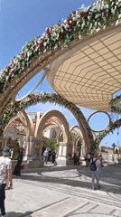 Woman tours historic Sevastopol sites including St. Vladimir Cathedral