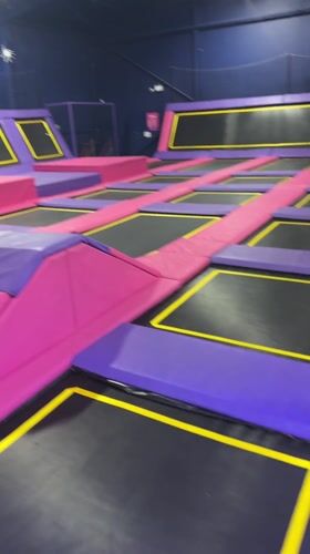 Man enjoys trampoline session at Romford indoor park