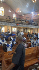 Church wedding and service documented in Gura Top, Nigeria