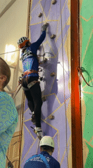 Indoor climbing sessions and cat activities documented in Berezniki