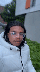 Person in white jacket spotted on Massy street early morning