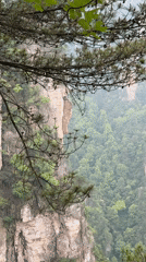 Tourists explore scenic mountain pathways in Luoguta, China