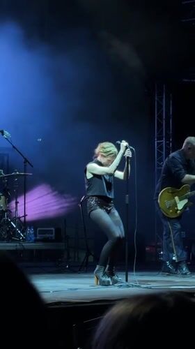 Outdoor night concert lights up Kragujevac stage