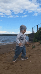 Summer afternoon watersports and family moments in Chaikovsky, Russia