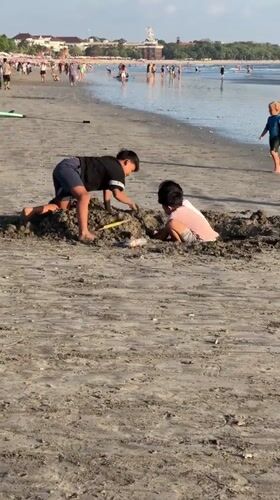 Kuta Beach: surf lessons, skatepark sessions, and sunset views