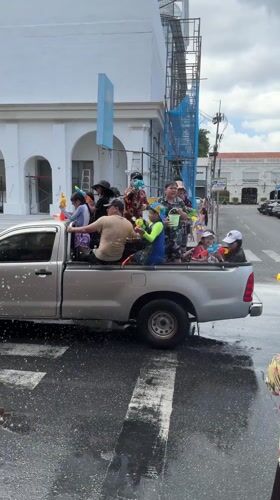 Water festival celebrations unfold in Phuket streets