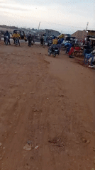 Morning street life documented in Nassarawa, Nigeria