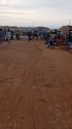 Morning street life documented in Nassarawa, Nigeria