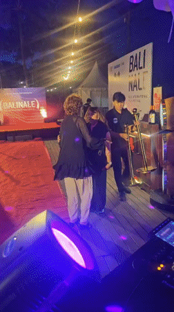 Bali International Film Festival documented in Denpasar amid moonlit scenes