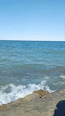 Clear skies, calm seas observed at Sagunto beach
