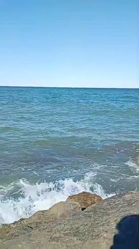 Clear skies, calm seas observed at Sagunto beach