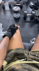 Gym workout recorded in Lekki, Nigeria morning session
