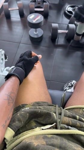 Gym workout recorded in Lekki, Nigeria morning session
