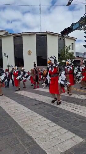 Traditional KIKUCHIKUY coming-of-age celebration held in Cuzco, Peru