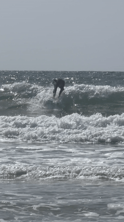 Water activities observed along Tel Aviv coastline Sunday afternoon
