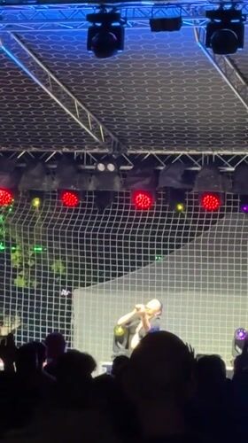 Live concert with multiple performers held in Plovdiv, Bulgaria