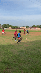 Soccer training session draws dozen players in Jos, Nigeria