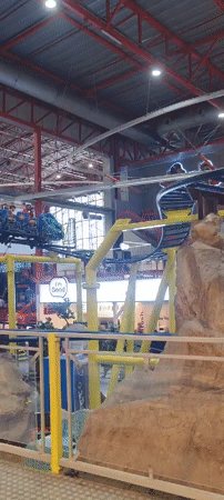 Indoor amusement park draws young visitors in northern Israel