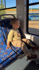 Child passengers spotted on public transport in Russian towns